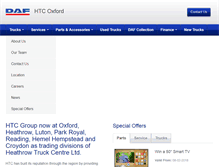 Tablet Screenshot of htc-oxford.com